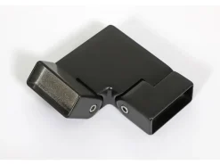 Dieda Handläufe^2 Gelenk 0-45° mit Winkel 90° Schwarz