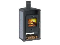 Accente Steine^Kaminofen Umea 4.0 GTS Naturstein Grau 6 kW