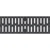 ACO Entwässerungsrinnen^Drain Composit Drainlock Rost Schwarz 0,5 m
