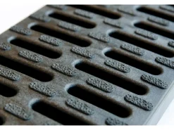ACO Entwässerungsrinnen^Drain Composit Drainlock Rost Schwarz 0,5 m
