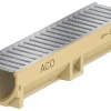 ACO Entwässerungsrinnen^Rinne Self-Standardline mit stahlverzinktem Stegrost 50 cm