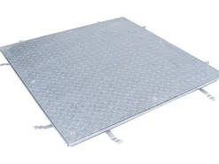 ACO Lichtschächte|Grundmauerschutz^Schachtabdeckung FI 2.0 Solid B125 Stahl verzinkt 300 mm x 300 mm