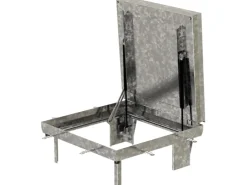 ACO Grundmauerschutz^Schachtabdeckung FI 2.0 Servokat Assist B125 Stahl verzinkt 500 mm x 500 mm