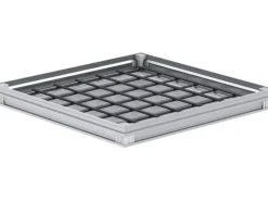 Grundmauerschutz|Drainage*ACO Schachtabdeckung FI 2.0 Flex A15 Aluminium 675 mm x 675 mm