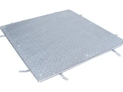 ACO Grundmauerschutz^Schachtabdeckung FI 2.0 Solid A15 Stahl verzinkt 600 mm x 1000 mm