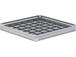 Drainage|Grundmauerschutz*ACO Schachtabdeckung FI 2.0 Flex B125 Aluminium 400 mm x 400 mm