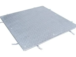 ACO Lichtschächte|Grundmauerschutz^Schachtabdeckung FI 2.0 Solid B125 Stahl verzinkt 600 mm x 600 mm