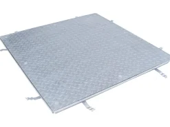 Grundmauerschutz*ACO Schachtabdeckung FI 2.0 Solid A15 Stahl verzinkt 1000 mm x 1000 mm