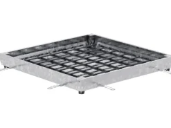 ACO Lichtschächte|Grundmauerschutz^Schachtabdeckung FI 2.0 Flex A15 Stahl verzinkt 800 mm x 800 mm