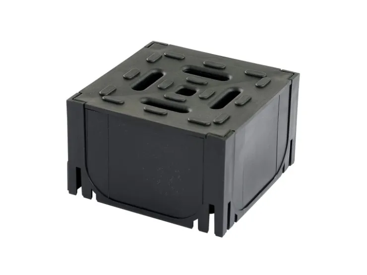 ACO Entwässerungsrinnen^Self Hexaline 2.0 Universal Eckelement Schwarz