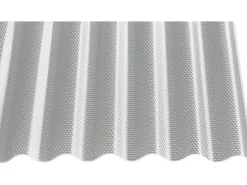 Bedachungen*Gutta Acryl-Profilplatte Sinus 76/18 200 cm x 104,5 cm Transparent