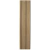 Akustikpaneele^Akustikpaneel Wandverkleidung Smart Eiche Schwarz MDF auf Akustikfilz 240 cm