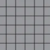 Mosaikfliesen^ALLOY Mosaik Fliese Massiv Metall Edelstahl Gebürstet 1,6mm Stark Cinquanta-s-s-b 1 Paket mit 10 Matten 0,94 m2 Grau