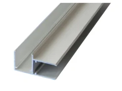 Gutta Bedachungen^Alu-Eck-Profil 1,6 cm "Easy-Click" eloxiert 400 cm Aluminium