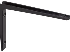Möbelbauplatten^Alukonsole Bea 20 cm x 15 cm Schwarz