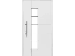 Splendoor Moderno Haustüren^Aluminium-Haustür Moderno M360/P 110 x 210 cm Anschlag Links Weiß