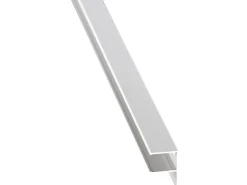 Gutta Bedachungen^Alu-U-Profil 1,6 cm "Easy-Click" quer eloxiert 500 cm Aluminium
