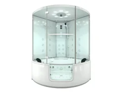 Badlüfter*AcquaVapore AquaVapore Dampfdusche Whirlpool Dusche Duschkabine K60-WS-EH 140x140cm