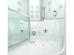 Badlüfter*AcquaVapore AquaVapore Dampfdusche Whirlpool Dusche Duschkabine K60-WS-EH 140x140cm