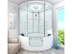 AcquaVapore Badlüfter^AquaVapore Dampfdusche Whirlpool Dusche Duschkabine K60-WS-TH-EC-SC 140x140cm