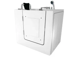 AcquaVapore Türdichtungen^AquaVapore Sitzwanne Whirlpool Badewanne mit Tür S02WP-TH-A-L 78x100cm