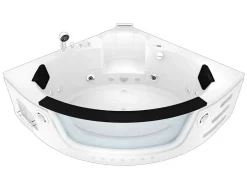 AcquaVapore Badlüfter^AquaVapore Whirlpool Pool Badewanne Wanne W05H-SC 140x140cm