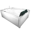 AcquaVapore Badlüfter^AquaVapore Whirlpool Pool Badewanne Wanne W12H-A 135x180cm mit Farblichtherapie