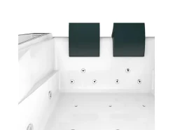 AcquaVapore Badlüfter^AquaVapore Whirlpool Pool Badewanne Wanne W12H-A 135x180cm mit Farblichtherapie