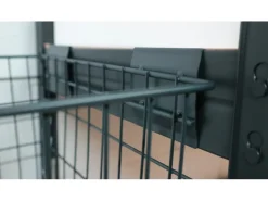 AR Shelving Möbelbauplatten^Stahlgitter Korb Rivet