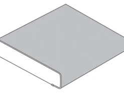 Arbeitsplatten^Arbeitsplatte 60 cm x 3,9 cm Meterware Beton Weiß
