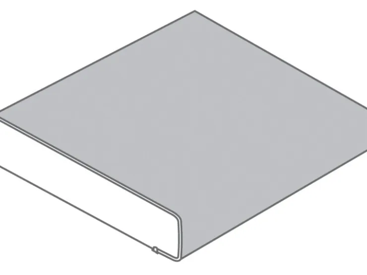 Arbeitsplatten^Arbeitsplatte Marmor Marquina Kaviar Grau 90 cm x 3,9 cm Meterware