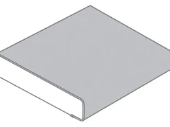 Arbeitsplatten^Arbeitsplatte Marmor Marquina Kaviar Grau 60 cm x 3,9 cm Meterware