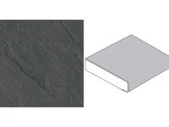 Arbeitsplatten^Arbeitsplatte 90 cm x 3,9 cm Meterware Porto Schiefer