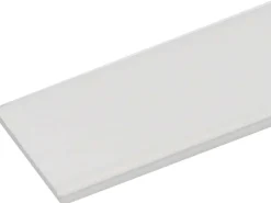 Handläufe*Arcansas Flachstange Aluminium Weiß lackiert 2 x 30 x 2600 mm