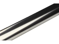 Sockel-Fliesen*Arcansas Viertelkreis Edelstahl Poliert 0,8 x 3,2 x 250 cm