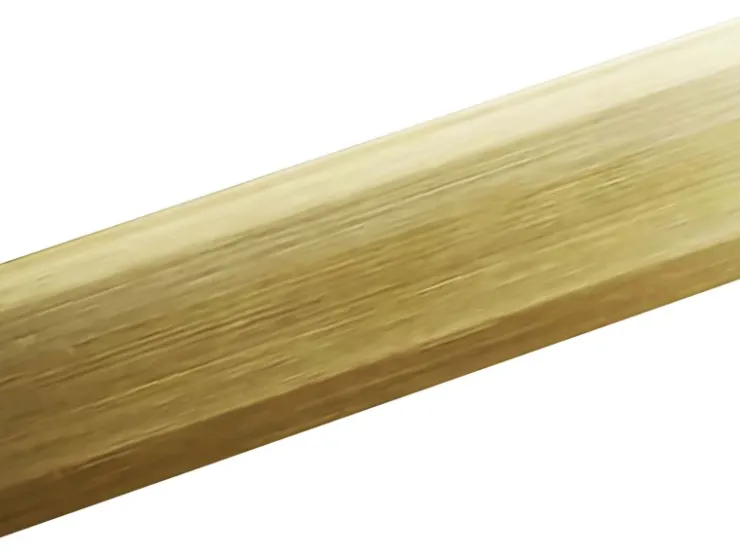 Arcansas Regalbau^Winkelprofil gleichschenklig Messing 15 mm x 15 mm x 1.000 mm