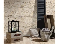 AS-Creation Steine^A.S. Création Vliestapete Il Decoro Stein FSC® Beige
