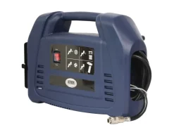 Atrox Kompressoren^Mini-Kompressor Tragbar inkl. Zubehörset 9-tlg.