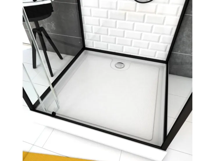 Abläufe^Aurlane Komplettdusche Metro 80 80 cm x 80 cm x 230 cm