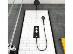 Abläufe^Aurlane Komplettdusche Metro 80 80 cm x 80 cm x 230 cm