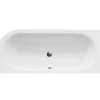 Abläufe^Bad Land Badewanne Eckwanne AVITA 180x80 Links Mit AcrylSchürze Ablauf Füße