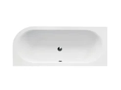 Abläufe^Bad Land Badewanne Eckwanne AVITA 180x80 Links Mit AcrylSchürze Ablauf Füße