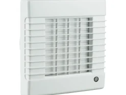 Rohrventilatoren|Badlüfter^Badventilator System Ø 100 mit Jalousie und Nachlaufzeit