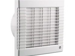 Rohrventilatoren|Badlüfter* Badventilator System Ø 150 mit Jalousie und Nachlaufzeit