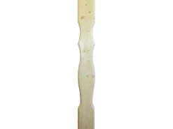 Balkonbretter^Balkonbrett Fichte/Tanne geschwungen Typ A 980 mm x 120 mm x 18 mm