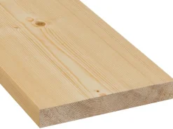 Balkonbretter^Balkonbrett gehobelt/gefast 27 mm x 193 mm x 3000 mm