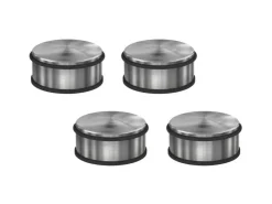 Basi Türstopper^- Boden-Türstopper - SET - 4x BTS 20 - Edelstahl - 4X7704-0026