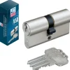Wohnungseingangstüren*Basi - V50 - Profil-Doppelzylinder - 45/45 mm - Gleichschließend