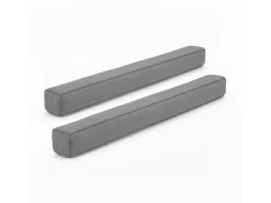 Beautissu Türdichtungen|Fensterdichtungen^Levante MM Zugluftstopper 6,5x80cm 2tlg Grau