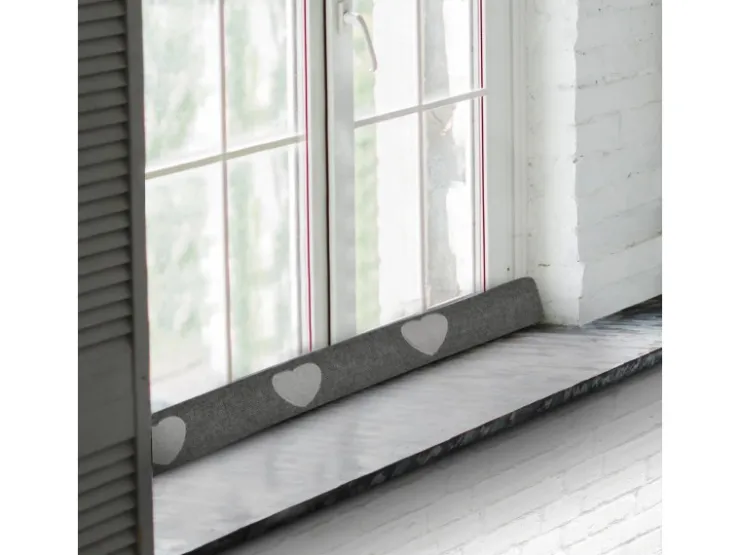 Türdichtungen|Fensterdichtungen*Beautissu Tuuli HR Zugluftstopper 8x100cm 2tlg Anthrazit